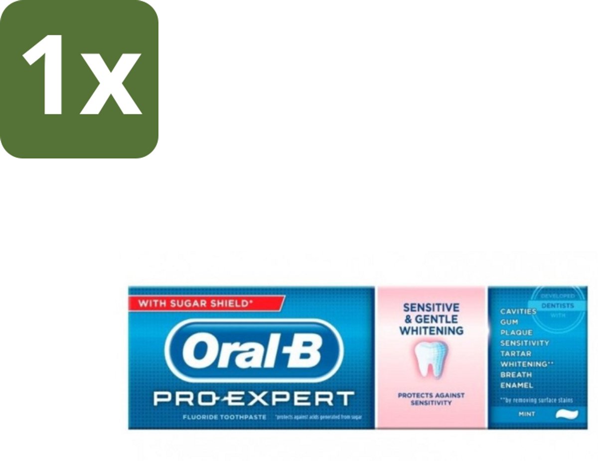Oral-B - Pro Expert - Tandpasta - Sensitive & Whitening - 75 ml - 1 stuk
