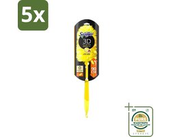5 x Swiffer - Duster XXL - Telescopische Plumeau - 360° Stofverwijdering - Handvat + 1 Doek - Grootverpakking - Stofverwijdering - Stofdoek - Stofdoekje - Stofvrij - Stofvrij Interieur