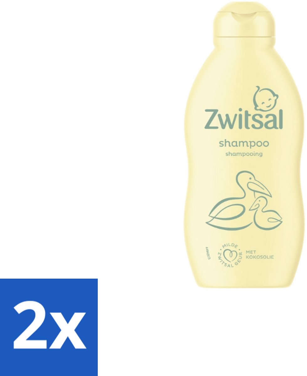 Zwitsal Shampoo 200 ml - Voordeelverpakking - 2 stuks