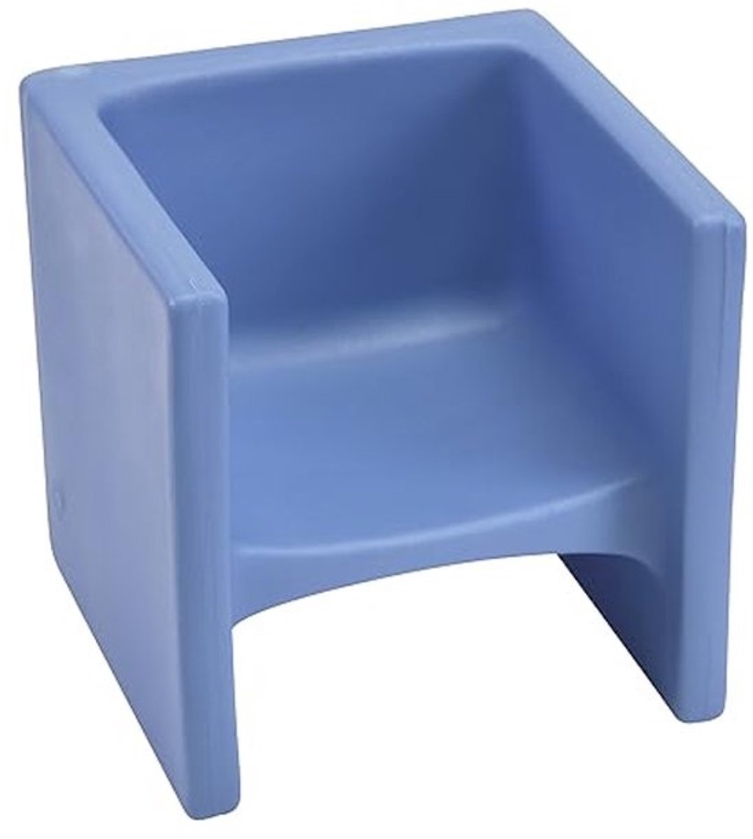 Kinderstoel Blauw Cube Stoel