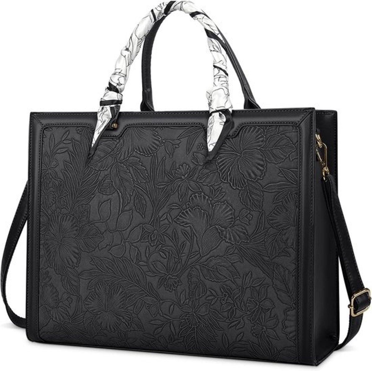 Grote Dames Handtas voor Laptop, Waterdicht, Schoudertas, Shopper, Elegant