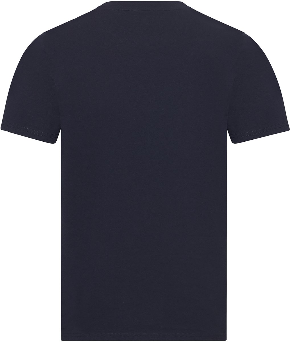 NOMAD® Daily T-Shirt Heren | Donkerblauw | XL | Stretch Katoenmix | Voor Dagelijks Gebruik | Normale Fit | Ronde Hals | Casual en Outdoor
