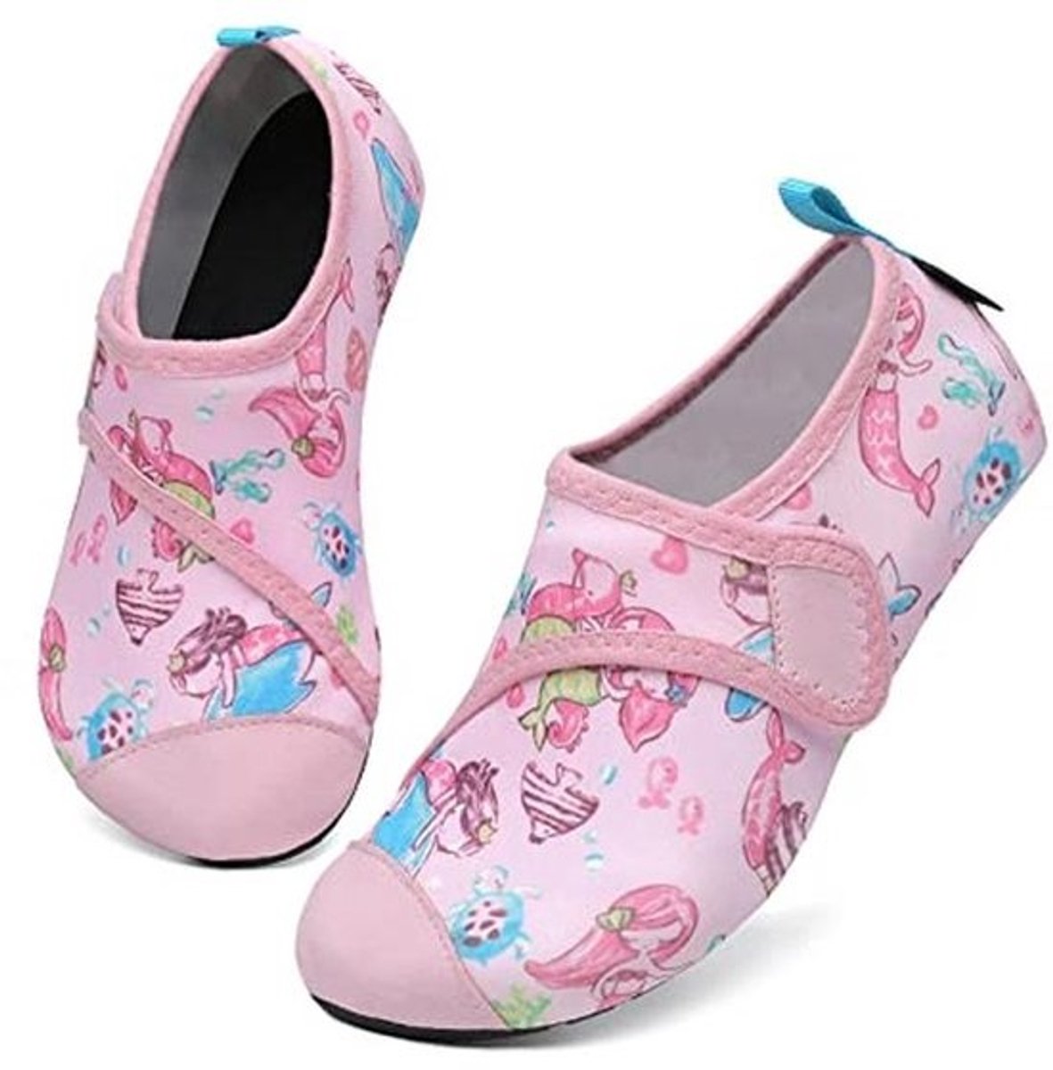 Kinderschoenen voor zwemmen, waterdichte blotevoetenschoenen voor meisjes en jongens, roze, maat 24/25 EU