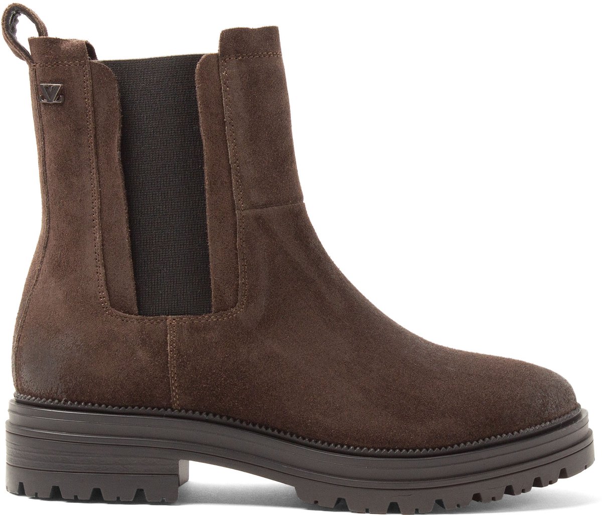 Lazamani - Nola Dames Boots Suede Brown - Maat 37