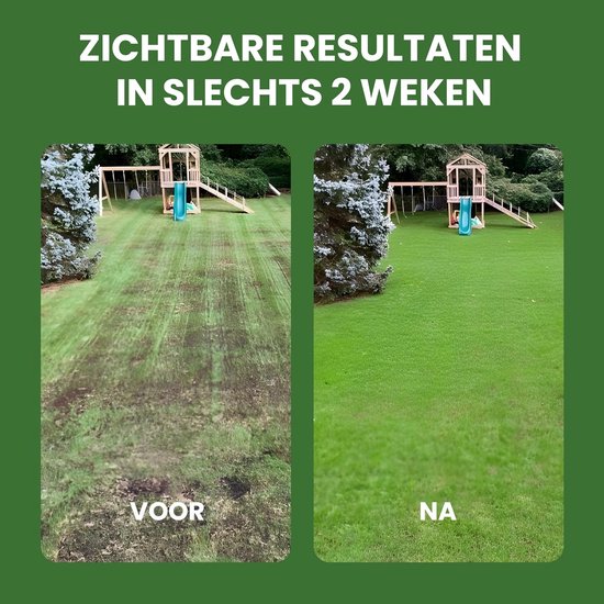Graszaad - Gazon herstellen - Snel groen gazon - Snelgroeiende formule - 30 m² - Groen — afbeelding 5
