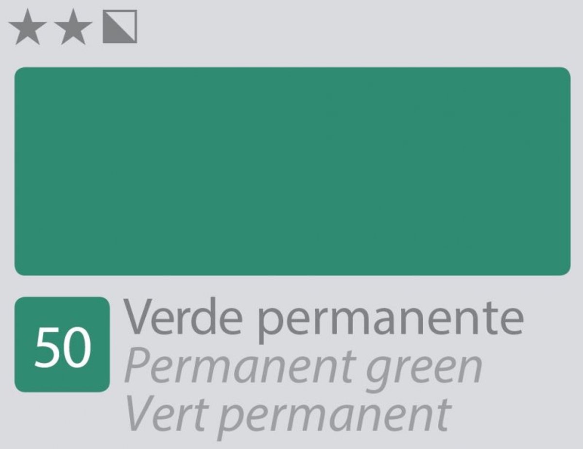 Divolo Accademia Olieverf 20 ml. - Permanent Green