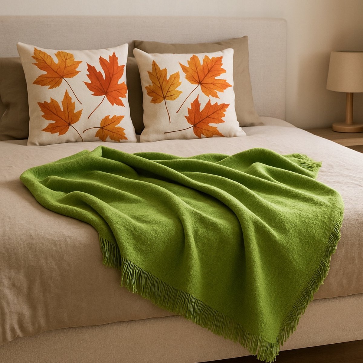 Zachte Dekens voor Bank en Bed - 150x200cm - Groen