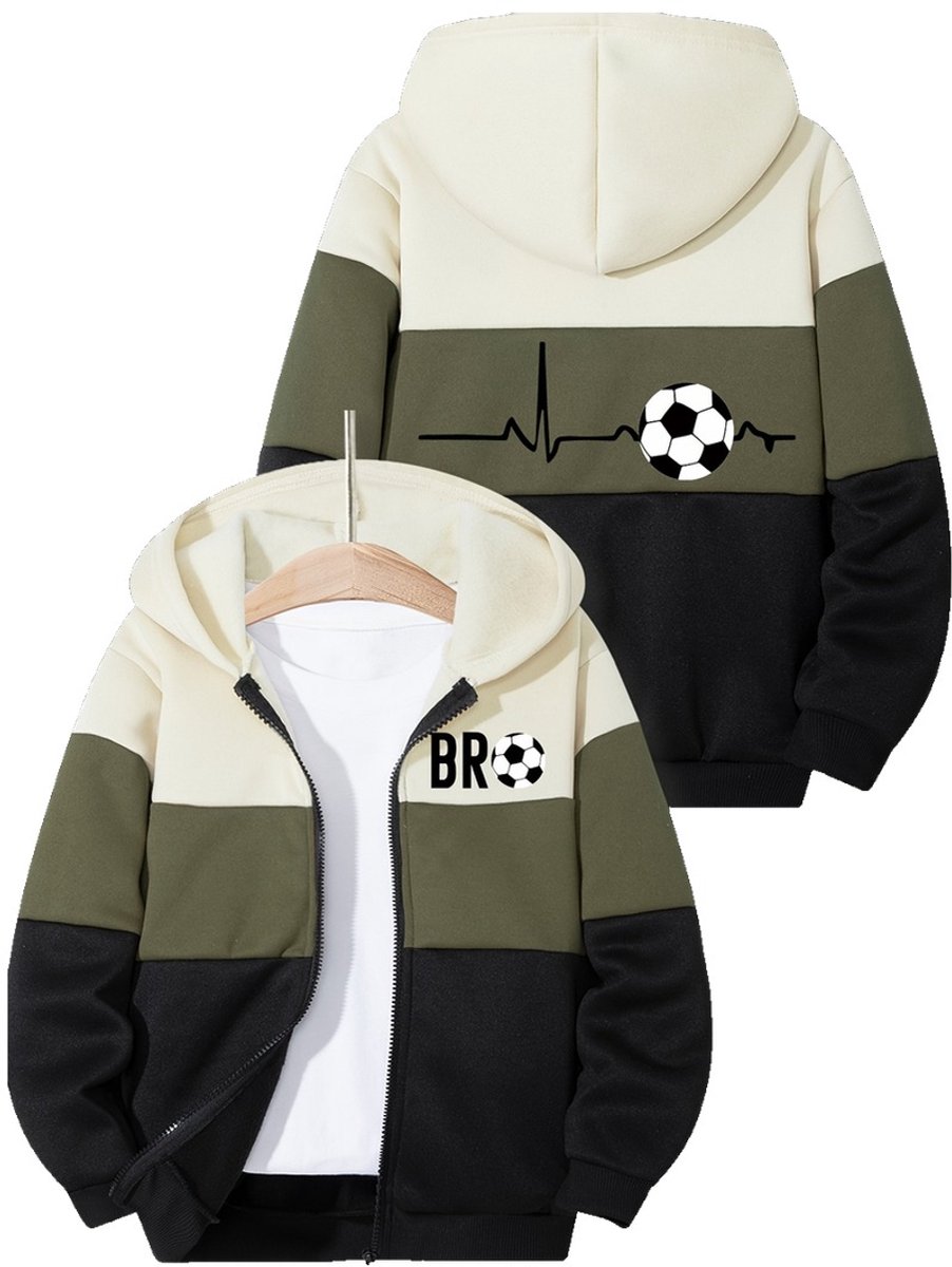 Currero Vest Jongens Met Rits Sweater Jongen Cardigan Gebreid Sweaters Hoodie Warme Trui Lange Mouw 13 Jaar Groen