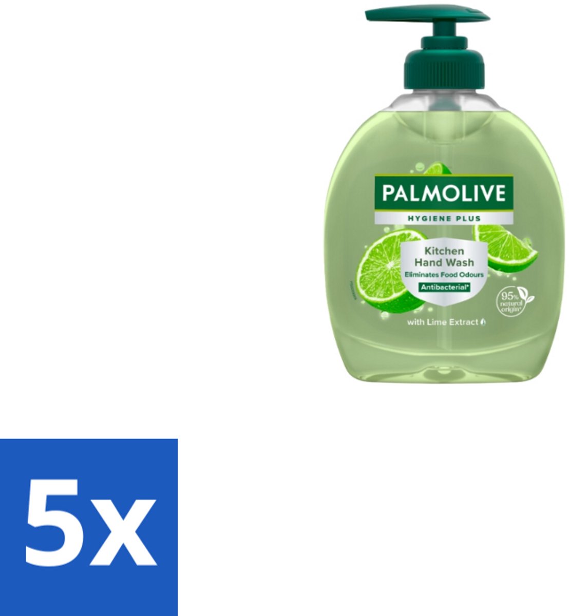 5 x Palmolive - Handzeep - Met Pomp - Hygiëne Plus Kitchen - 300ml - Kabel - Kabels - Kabelsysteem