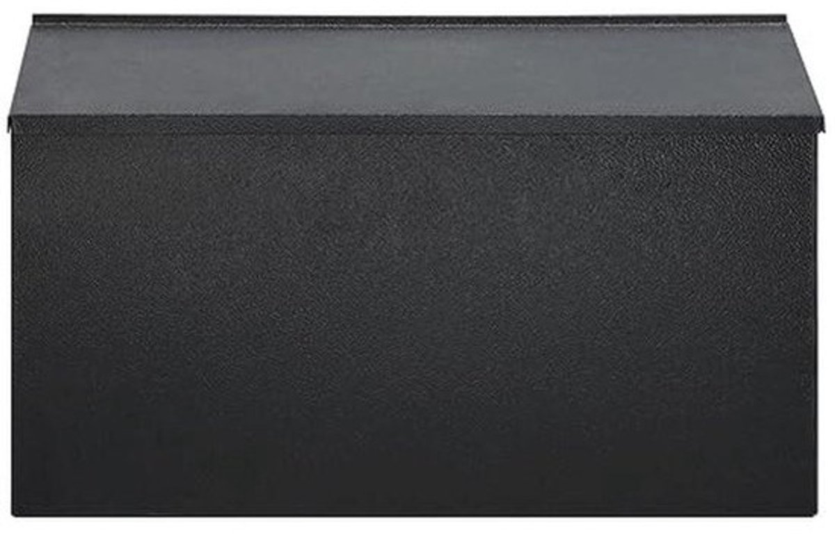 Grote Wandgemonteerde Brievenbus voor Buiten - Roestvrijstalen Gepolijst Stalen Box (15,7" x 4,3" x 9,4")