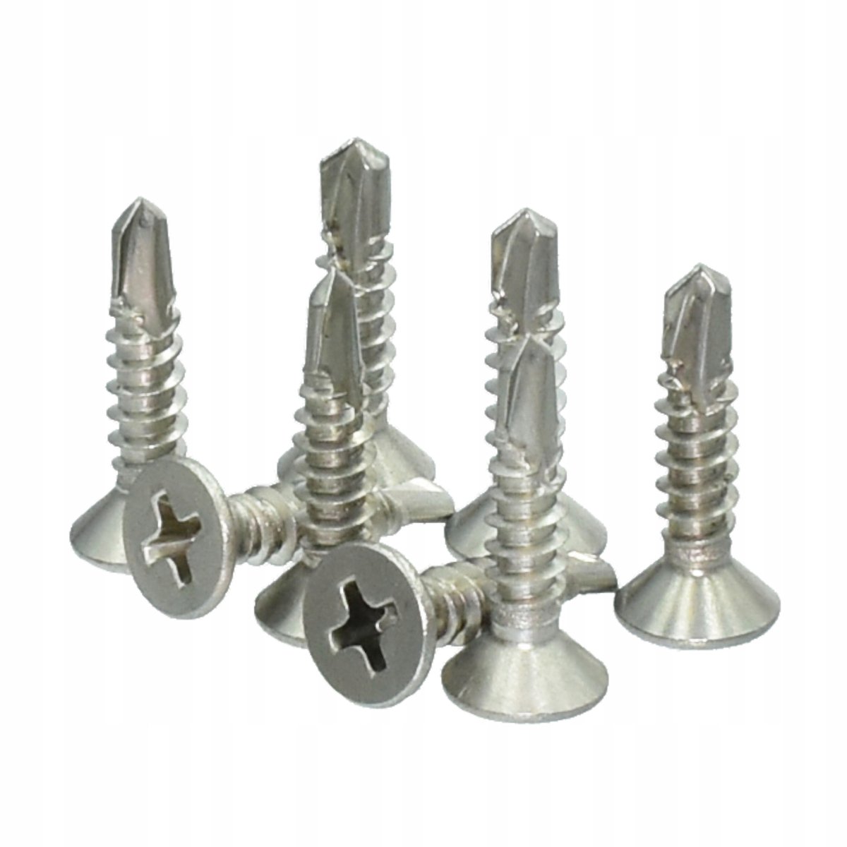 RVS Zelfborende Schroeven DIN 7504P A2 4,8x22 - 10 Stuks