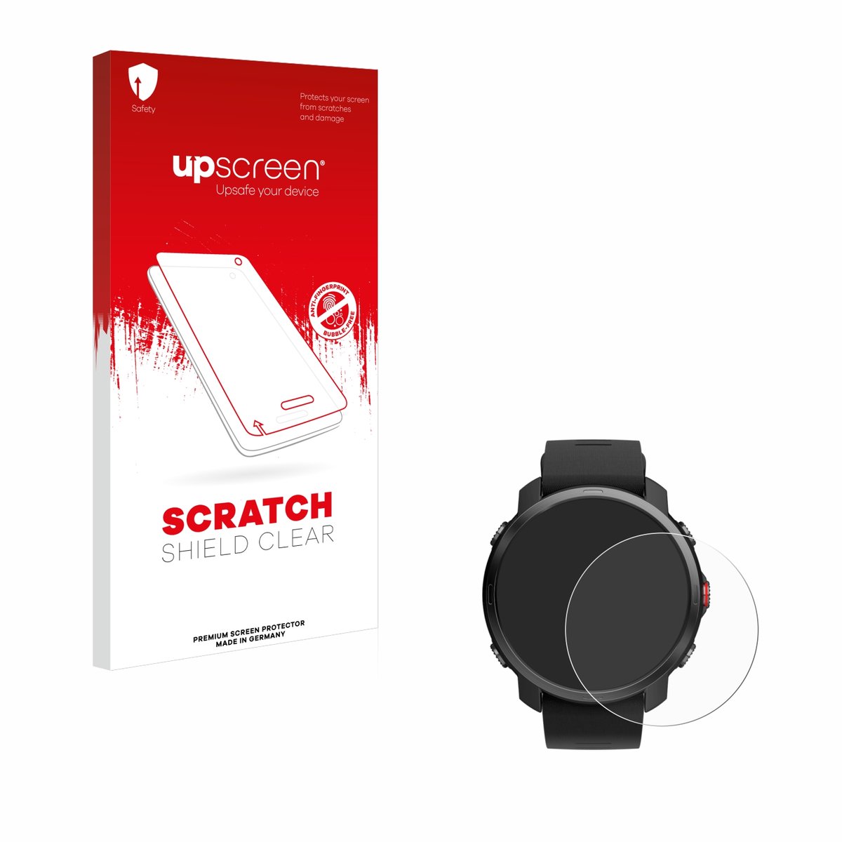 upscreen - Screenprotector voor Polar Grit X - Folie Beschermfolie transparant