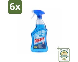 Glassex Glas & Multi Schoonmaakspray 750 ml - Voordeelverpakking - 6 stuks - Ruit reinigen - Marmer reinigen