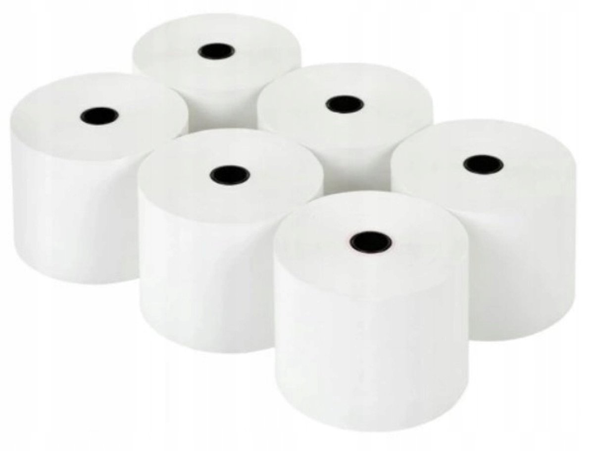 Thermische Rol 57x100m - 6 Stuks - Papier van Hoge Kwaliteit