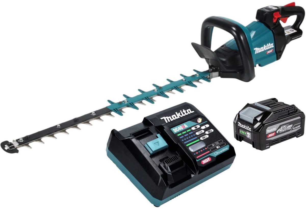 Makita UH 004 GU101 accu-heggenschaar 40 V max. 60 cm borstelloos + 1x accu 4,0 Ah + oplader