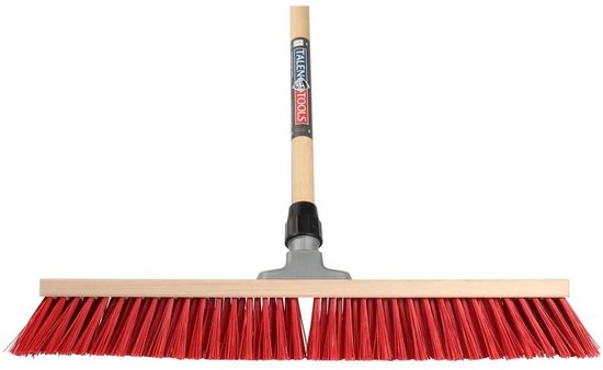 Talen Tools - Straatbezem - Kunststof - 60 cm - Steel 160 cm van Talen Tools — afbeelding 3