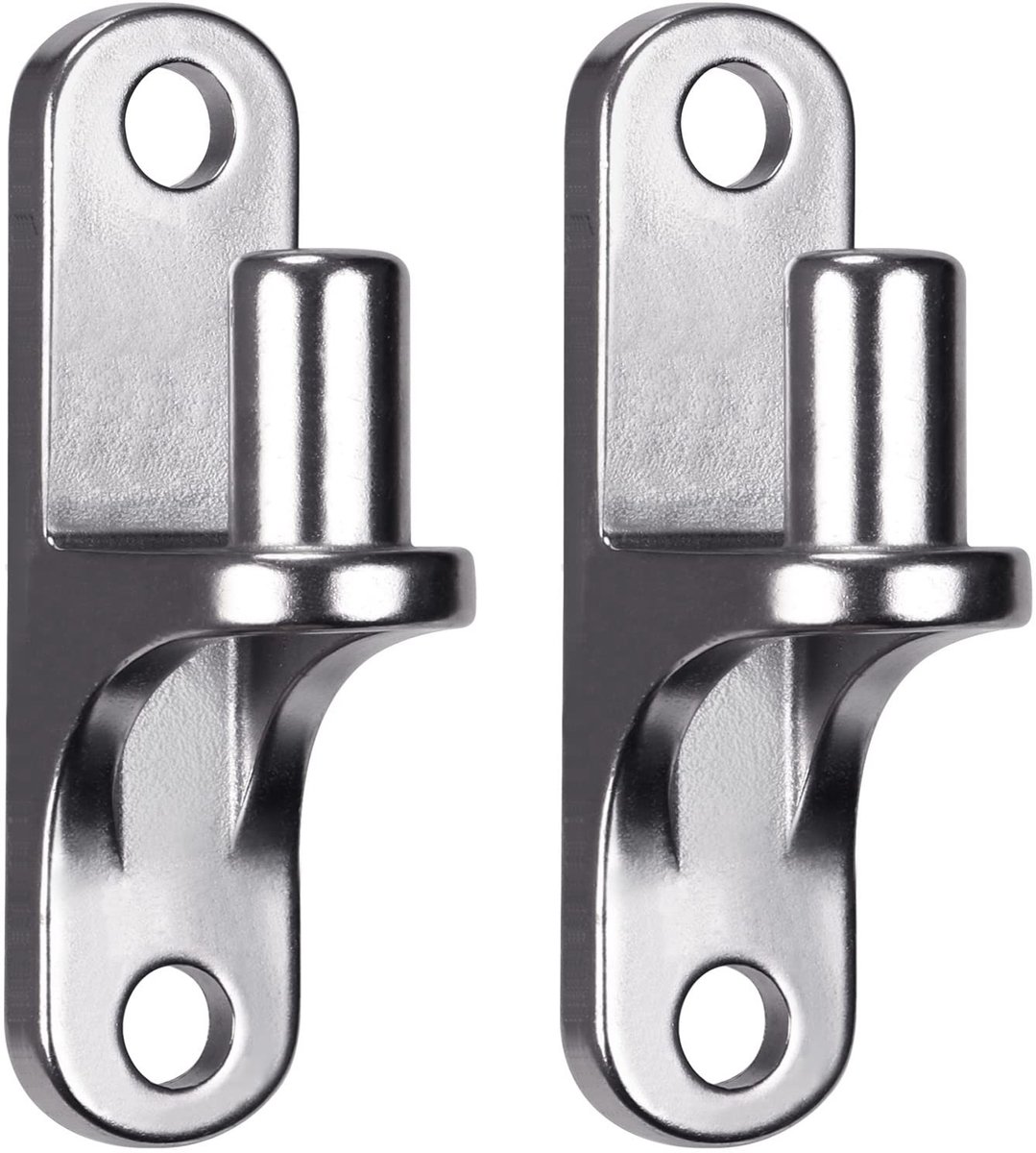 Elzusha - Muurbevestiging Poortscharnier - 304 met 1.5cm Pin (2 Stuks)