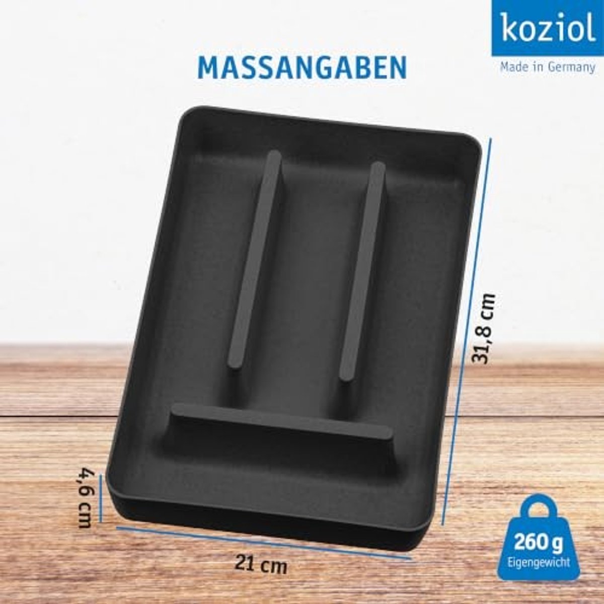 Elzusha - Organisatiebak voor Bestek 21 x 32 cm