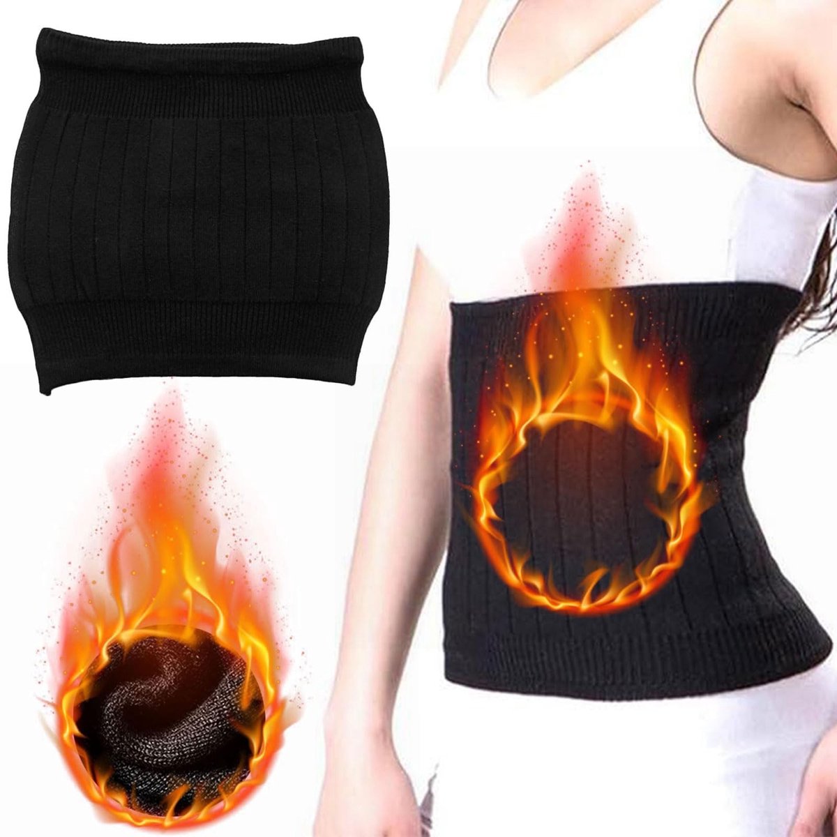 Elzusha - Unisex Warmtebeschermingsriem voor de Rug