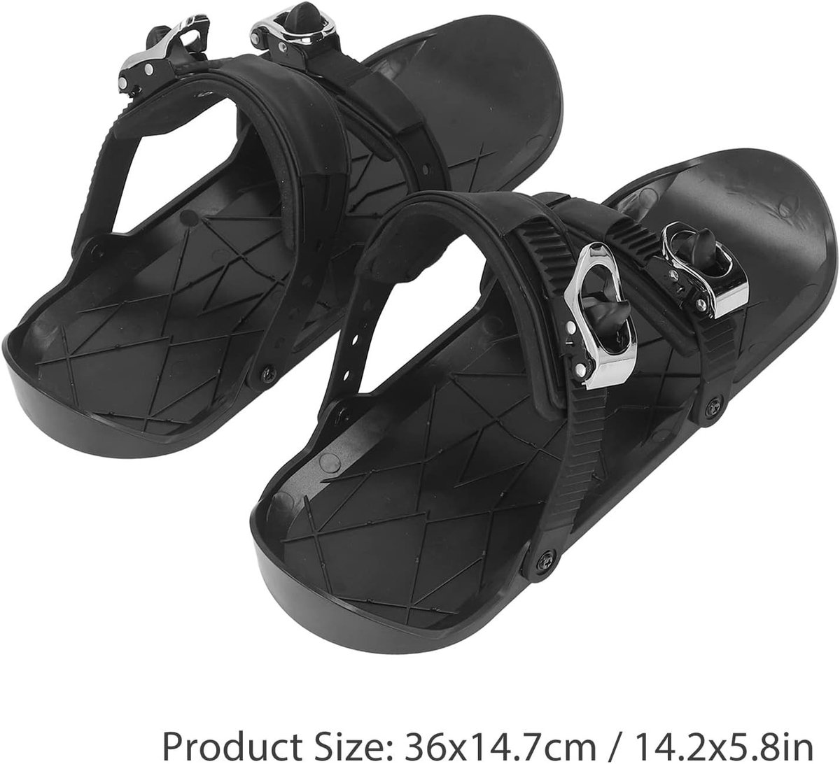 Verstelbare Mini Ski Schoenen voor Winter Sporten, Skiboards en Ski Boots voor Buiten, Unisex, EU 35