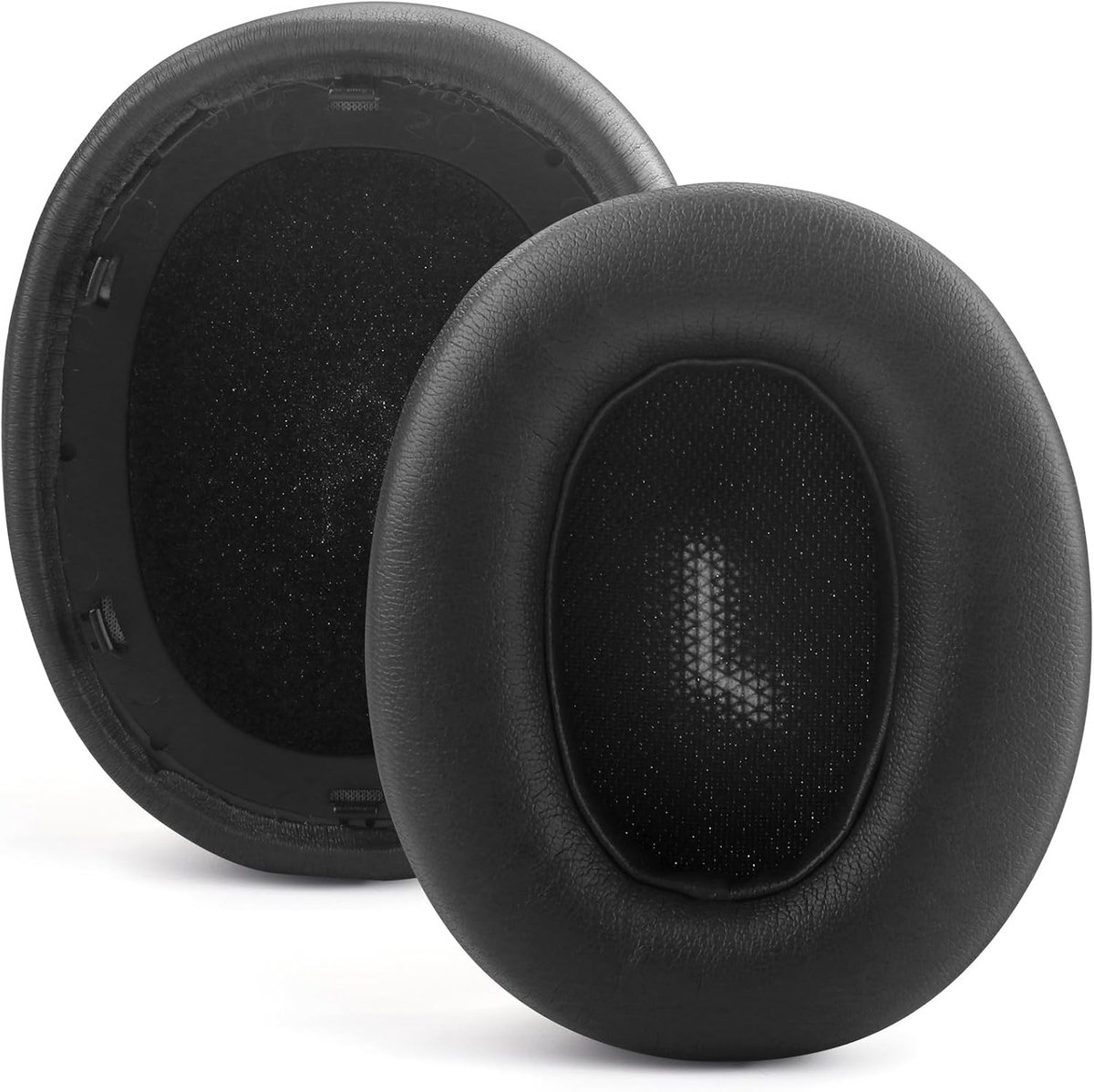 Vervangende Oorkussens voor JBL Everest Elite 750NC - Zachte Proteïne Leer, Geluidisolatie en Geheugenfoam, Over-Ear Bluetooth Hoofdtelefoon Accessoires (Zwart)