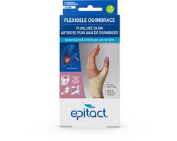 Epitact Duimorthese Dag Rechts Maat L – Duimbrace bij Duimartrose en Rhizartrose – Flexibele Ondersteuning – Wasbaar - 1 Stuk