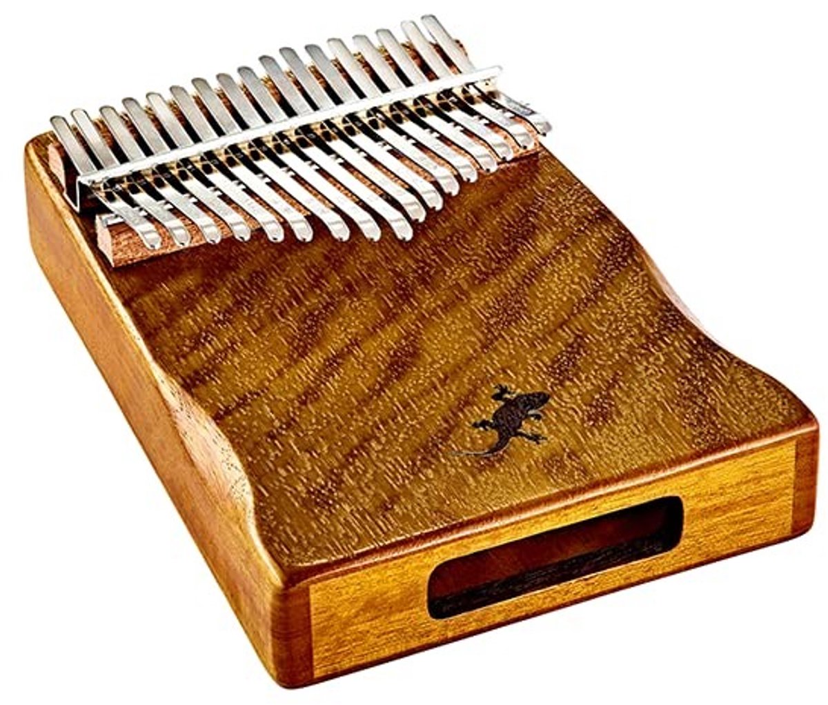 Elzusha - Kalimba Duimpiano in C-groot, 17 Toetsen, Inclusief Deluxe Tas