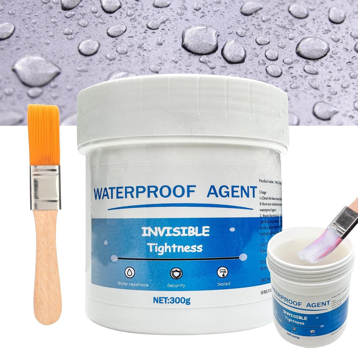 Elzusha - Transparante Waterdichte Coating voor Binnen en Buiten