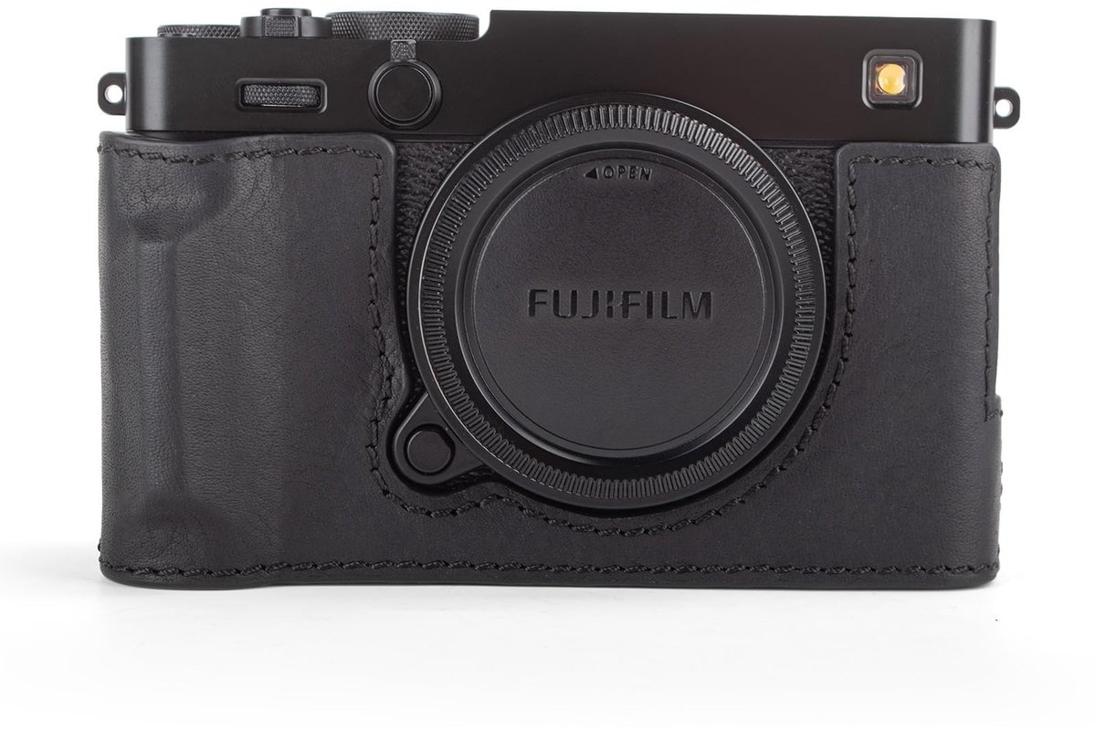 Elzusha - Halve Leren Case voor Digitale Camera
