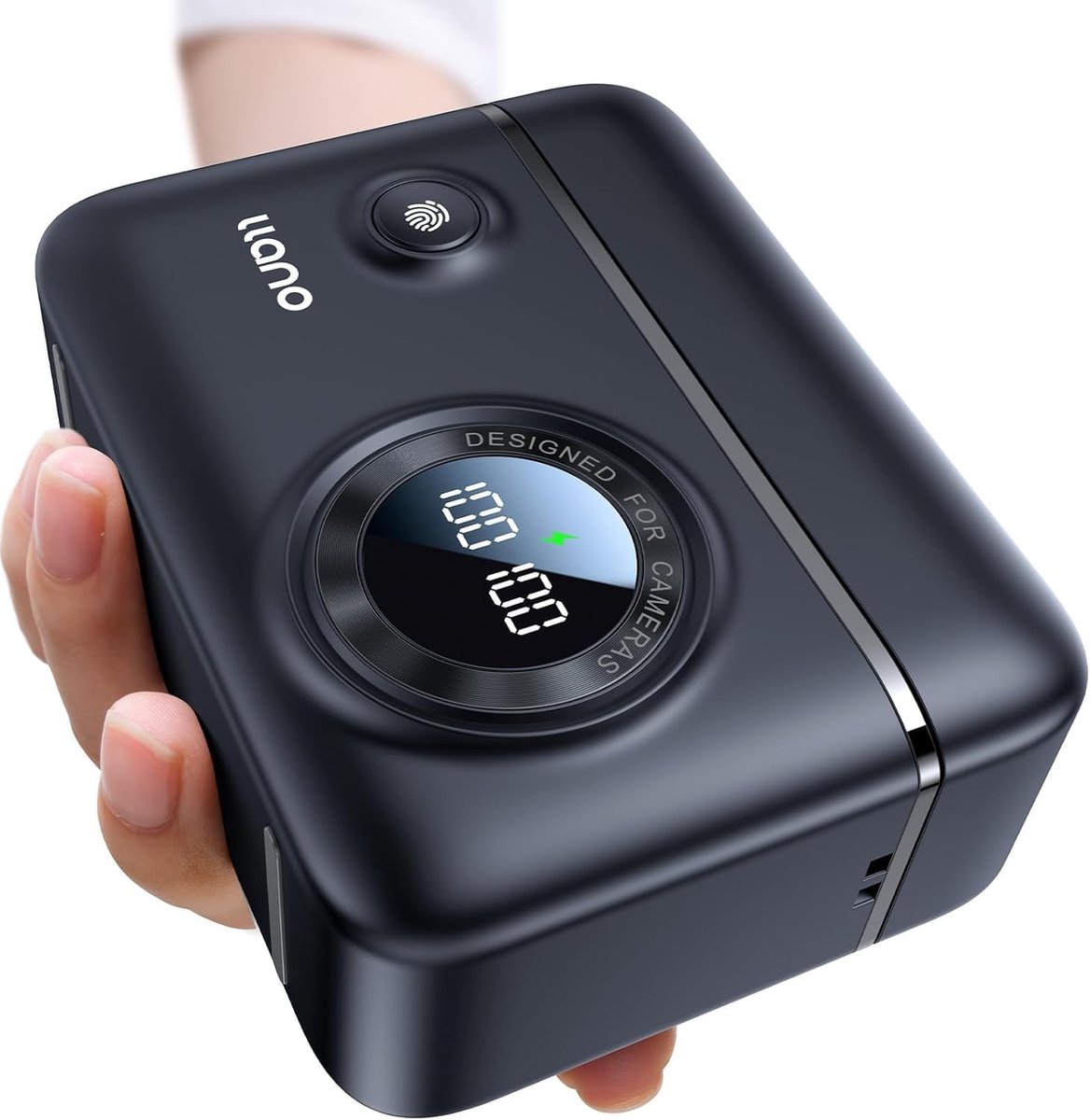 Elzusha - Snelle Oplader voor Nikon Camera Accu's met Digitaal Display
