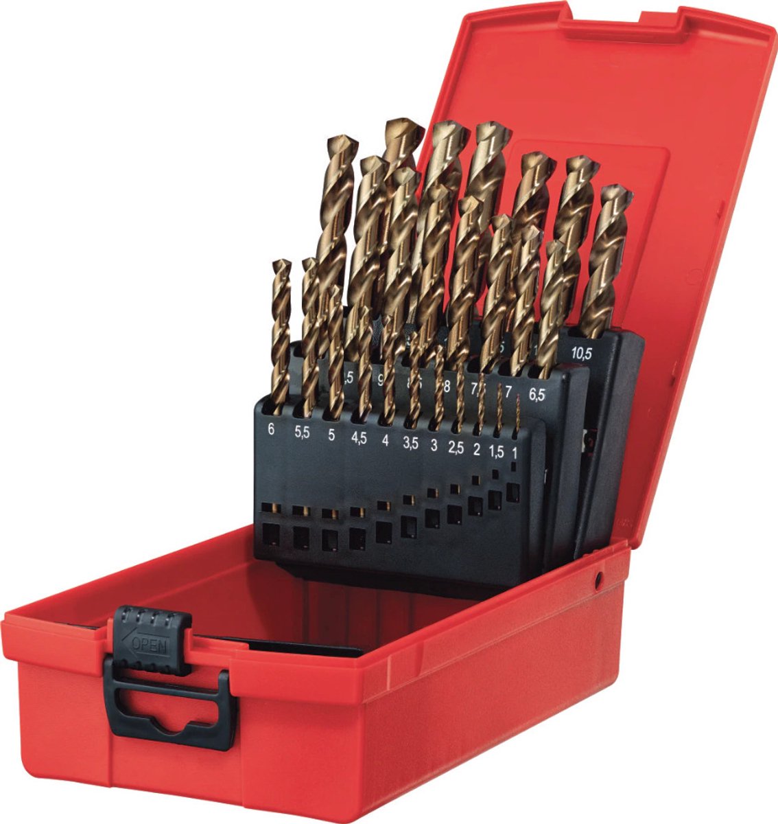 HSS Kobalt Boorset 1-13mm 25 Delig 4CUT