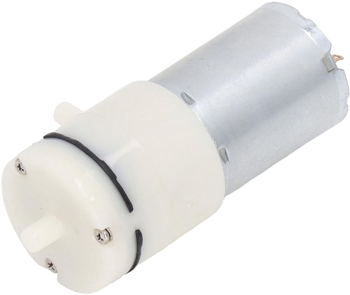 12V Vacuümpomp Micro-luchtdrukpomp - Efficiënte DC-membraanpomp met 90 Graden Luchtpoorten voor Veilig Gebruik - Compact en Veelzijdig voor Diverse Toepassingen
