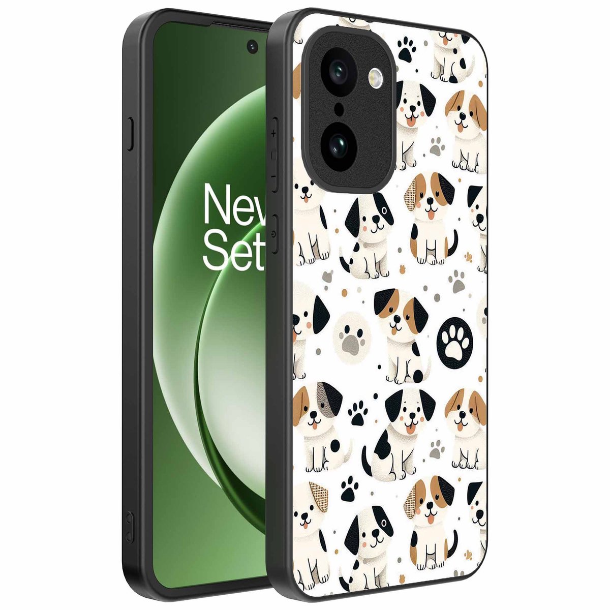 Geschikt voor OnePlus 15R Telefoonhoesje met honden opdruk - TPU backcover case dog design - Smartphonica geschikt voor OnePlus 15R