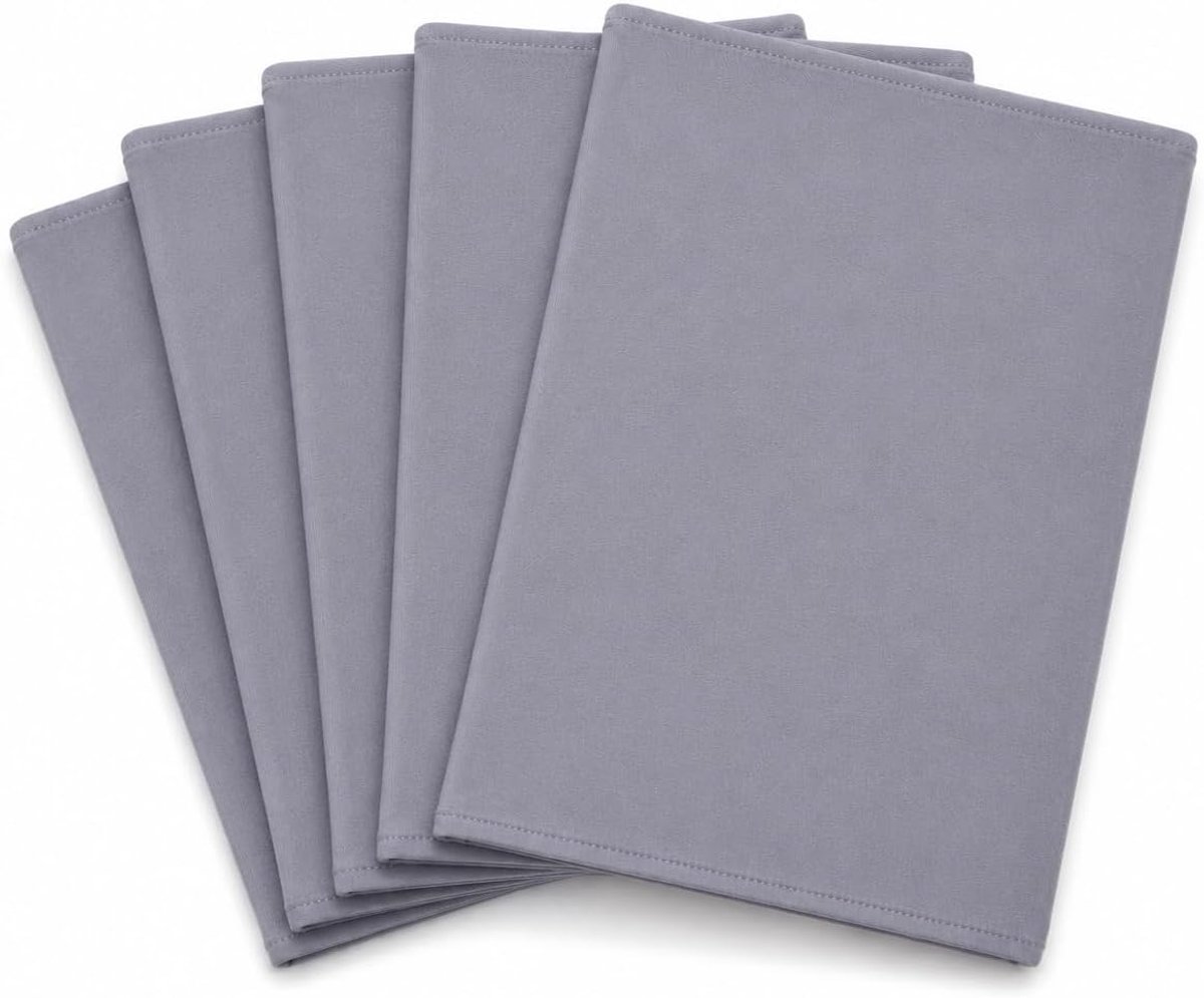 boekenkaft - A4-21x29,7 CM - Schoolartikelen - School - Boekenkaft - 5 stuks (Grijs, A4)