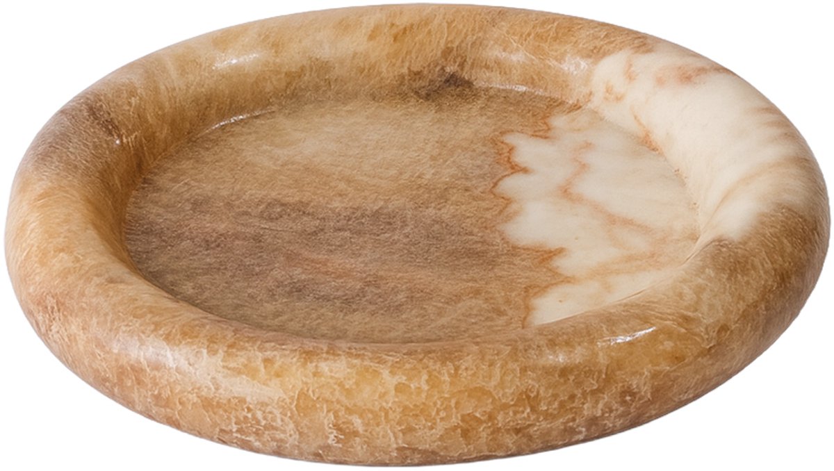 PTMD Jiren Onyx Honey Round Plate With Thick Border S