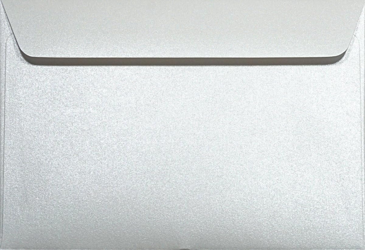 100 parelmoer wit C6 120g 114x162mm Majestic Marble White rechte klep voor bruiloft verjaardag kersmis uitnodigingen gelegenheids briefkaarten