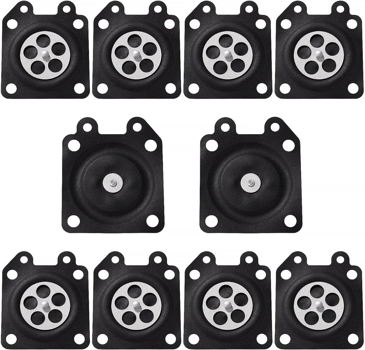 10 Stuks 95-526 Carburateur Meetmembraan, Carburateur Membraan Pakking, Compatibel met WA WT WY WZ serie carburateur