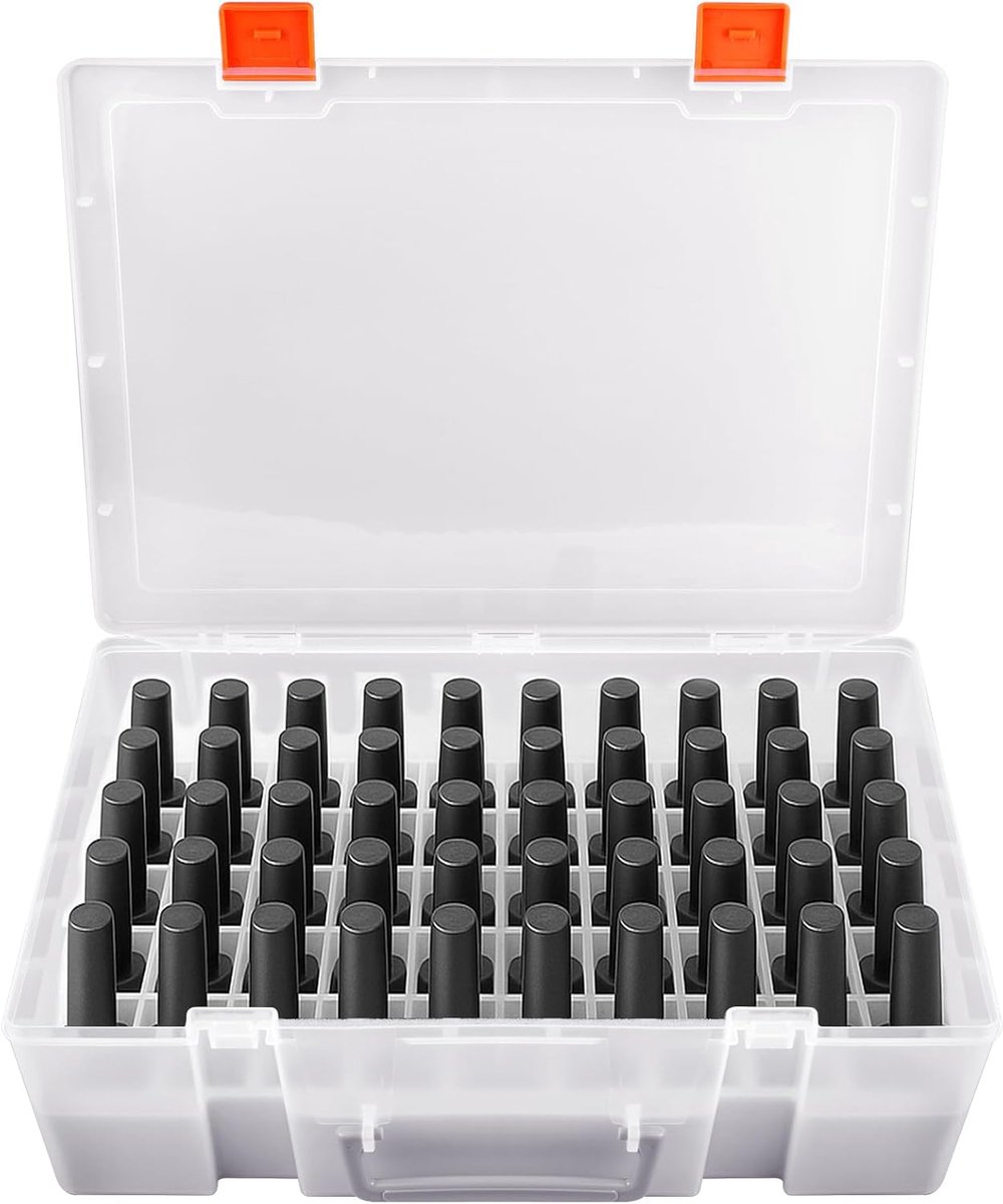nagellak houder & Organizer bevat 54 flessen voor gels, voor kevers, voor Sally Hansen, voor OPI, voor Essie en andere vingernagellak (wit)