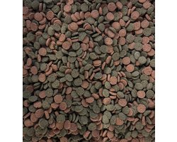 Mix – 6% Spirulina & Astaxanthine – zinkende wafers voor bodem- en planteneters in het aquarium – uitgebalanceerd voer voor siervissen en ongewervelde dieren (100 g)