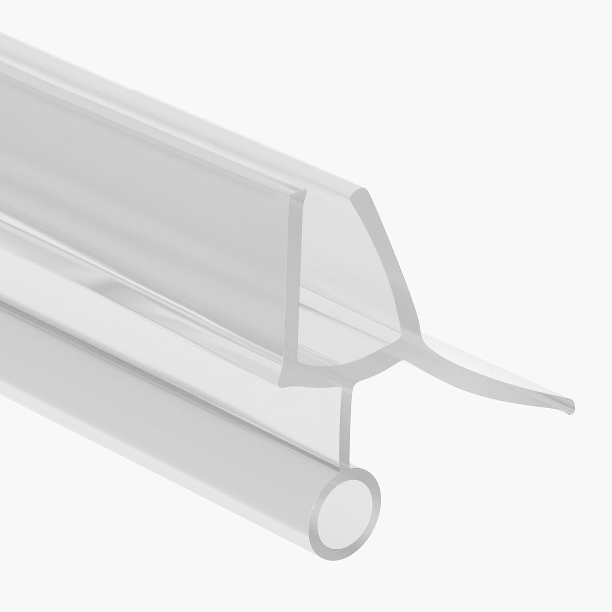 Douchedeur afdichting voor 6-8mm glas, Doucheafdichting/Douchelip als doucheafdichtingen voor douchedeuren, te combineren met een spatwaterlijst voor de douche (Transparant