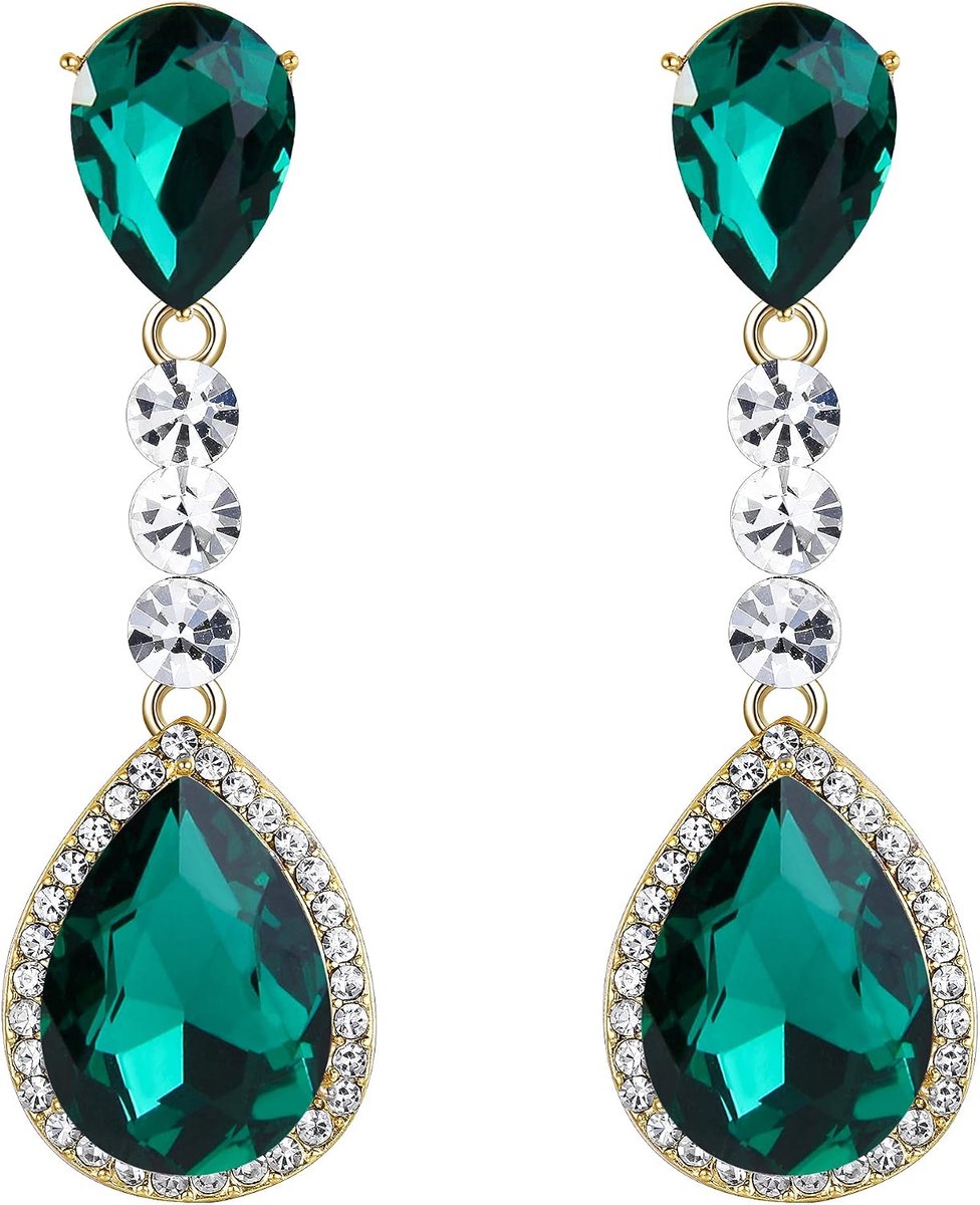 oorbellen voor dames, bruiloft, bruid, kristal, druppels, romantiek, dangle, statement, Kristal, kristal