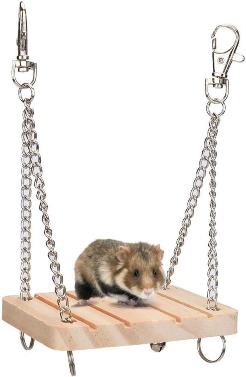 Speelgoed - Hamster Hangmat Swing Huisdier Speelgoed - Hangmat Kooi Oefening Molar Toy