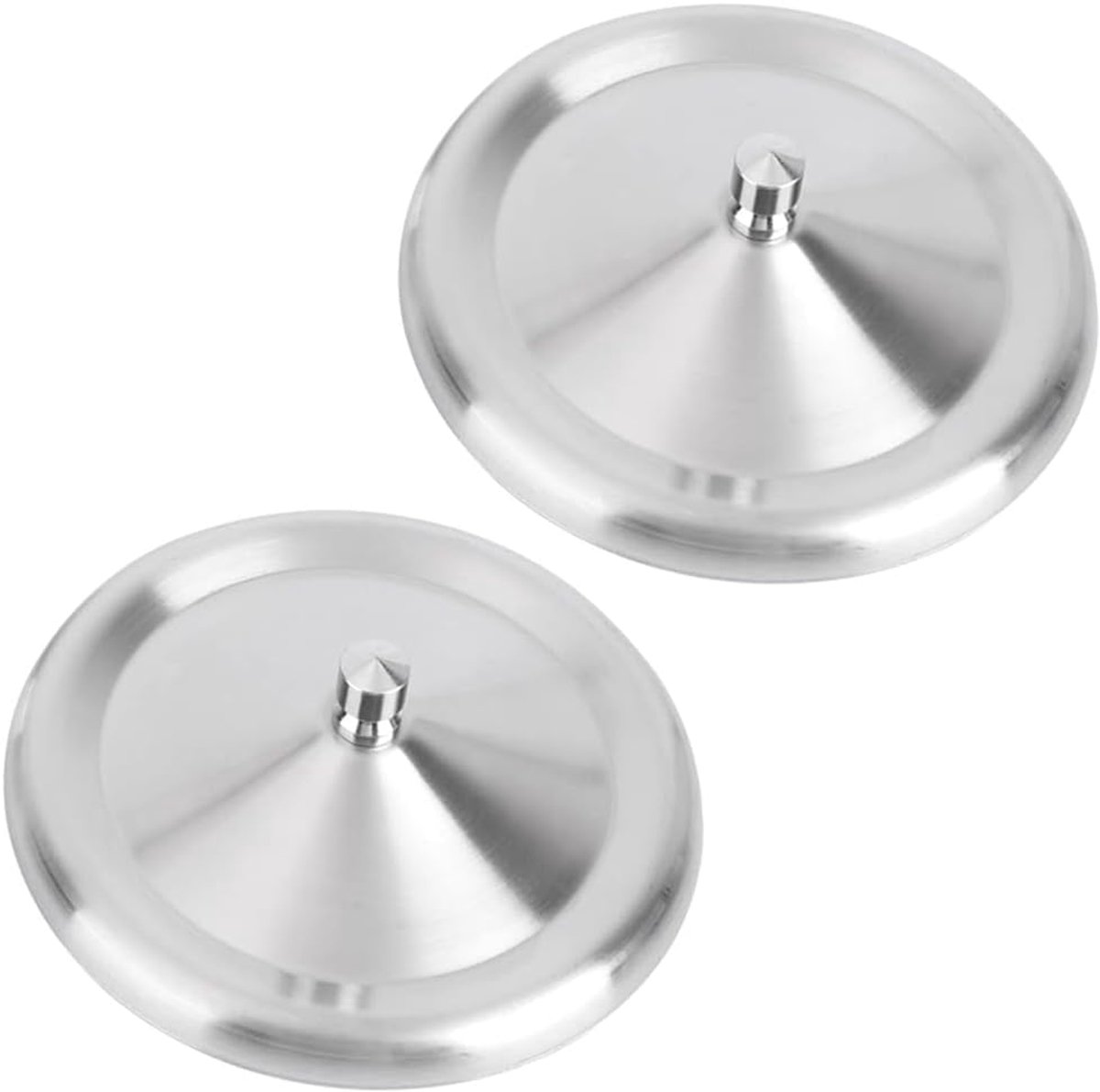 Deksels, glazen deksel, metalen deksel, stofdicht voor koffie, bierbeker, wijnglas, rond deksel, 10 cm