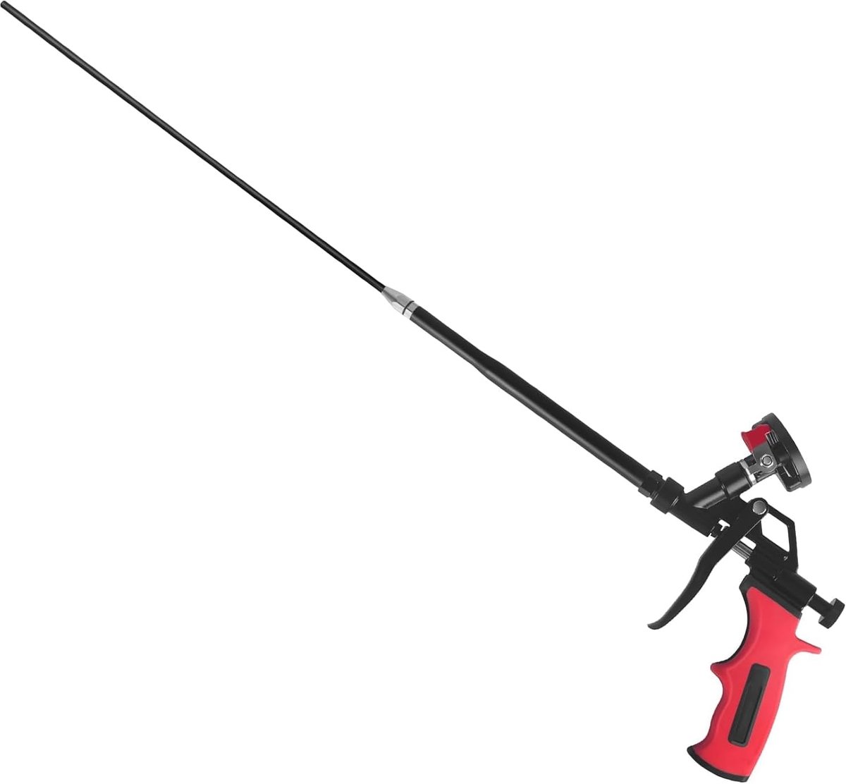 63,5 cm afneembaar spuitschuimpistool - niet-klevende gecoate mand, zwaar belastbaar spuitschuimisolatiepistool, PU-expansieschuimpistool voor kitten, vullen, afdichten