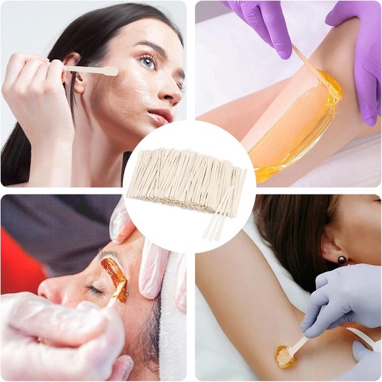 waxstaafjes, kleine applicators, voor wenkbrauwen, lippen, lichaam of benen, voor woonkamer en thuis (300) — afbeelding 3
