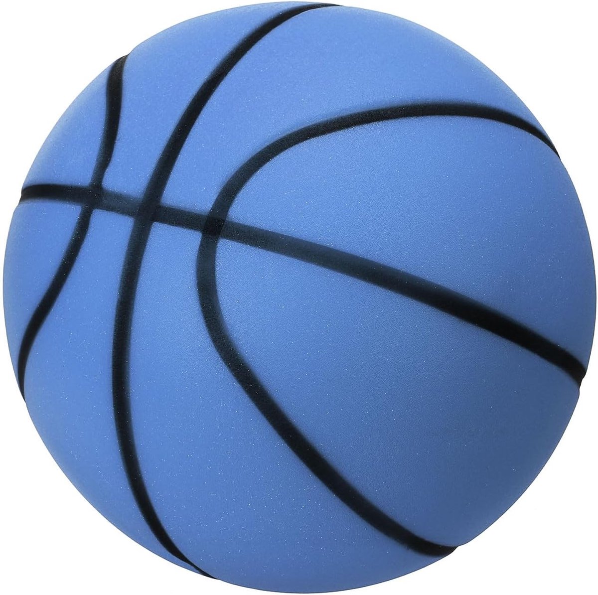 Stille basketbal, geen lawaai hoge dichtheid schuim dribbelen indoor basketbal met nettas voor stille sport