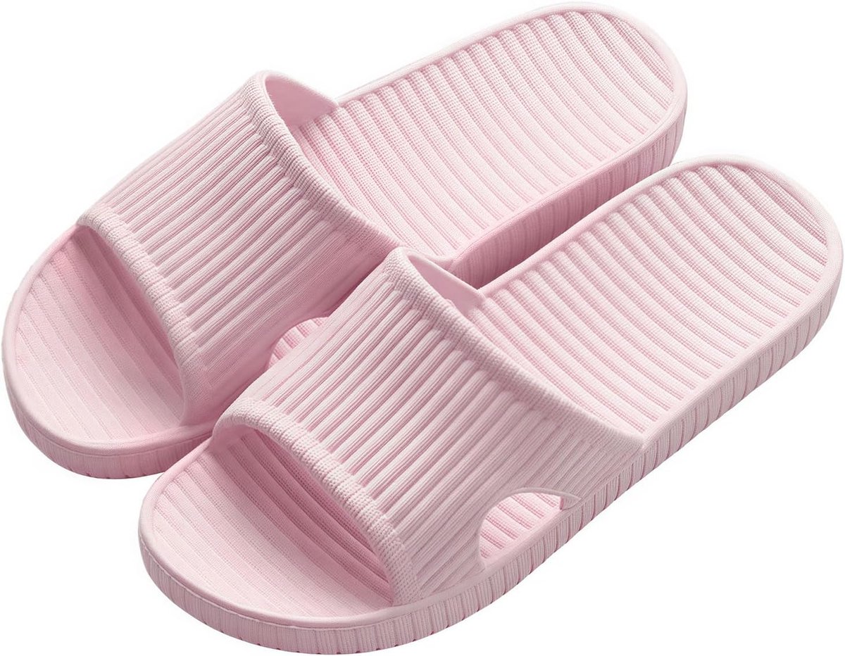 Mannen Douche Slippers Open Teen Zomer Sliders Sandalen Antislip Unisex Slip On Slippers voor Thuis Indoor Badkamer Zwembad