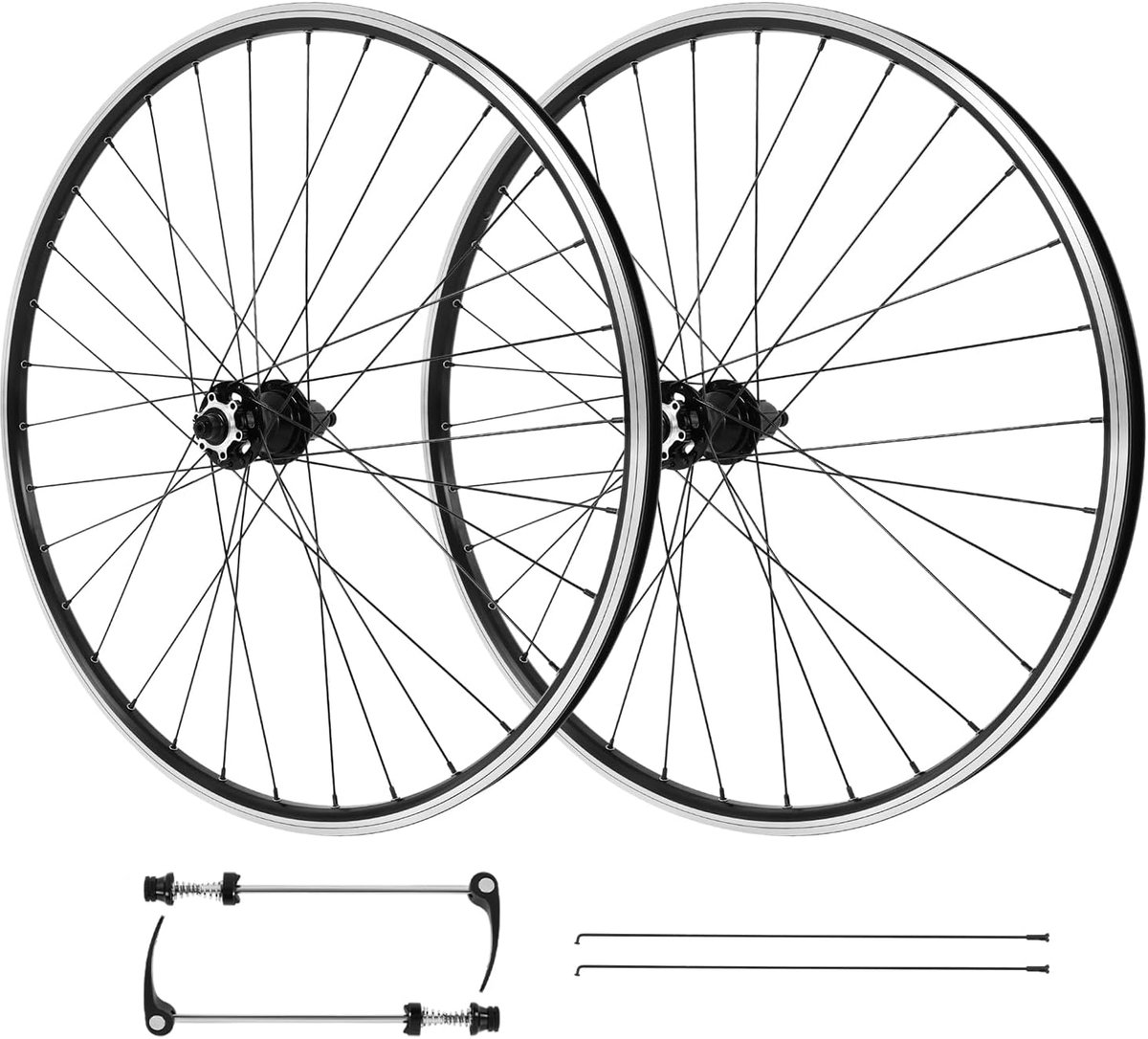 Wielset 29 inch mountainbike, aluminium velg, schijfrem, MTB-wielset, snelspanner, voorwiel, achterwielwielen, fietswielen voor cassette, fiets, wielset