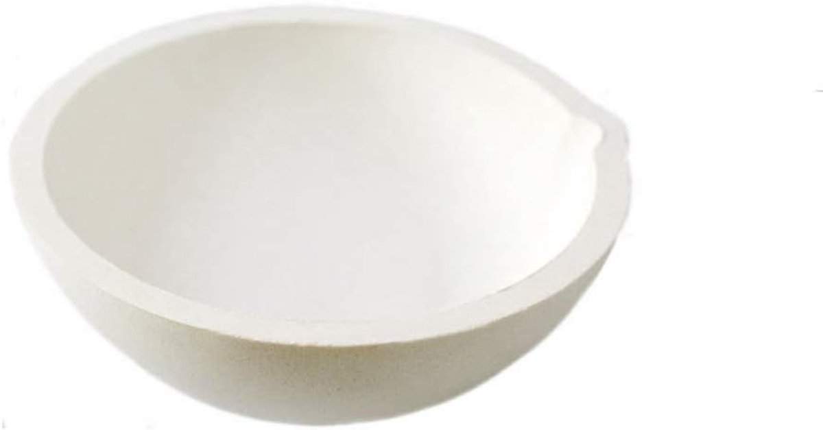 Keramische Crucible Bowl Schotel Cup Oven Smelten Casting Refining Goud Zilver (1000g)