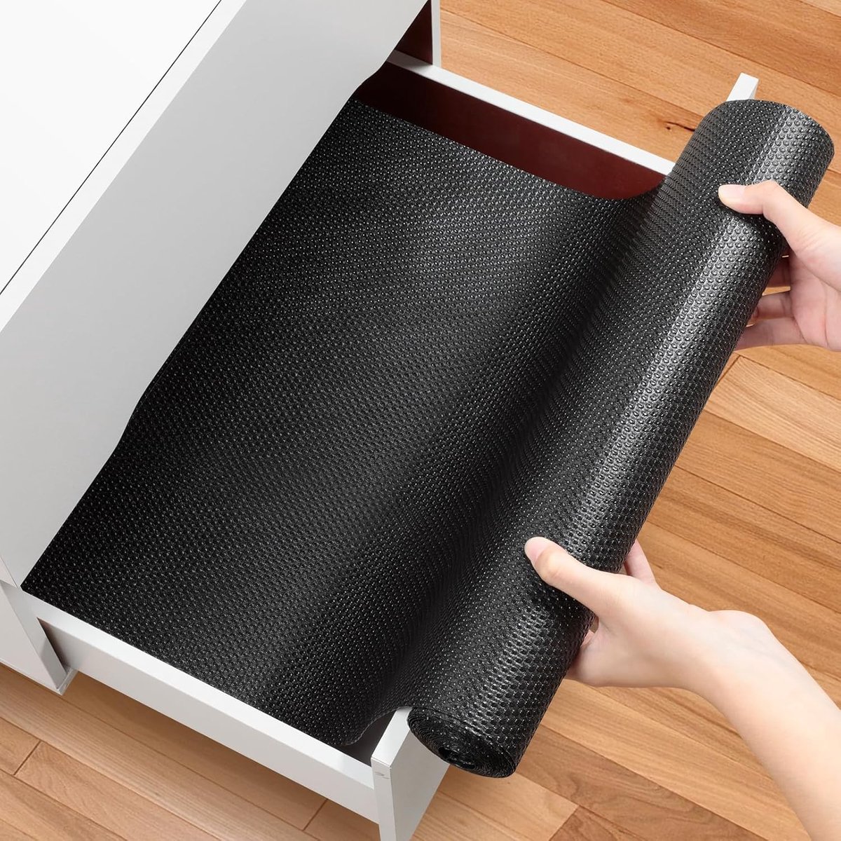 Lademat, antislipmat, lades EVA, niet-klevend, waterdicht, op maat te snijden, kastpapier voor keukenkasten, planken, ladebekleding, koelkasten
